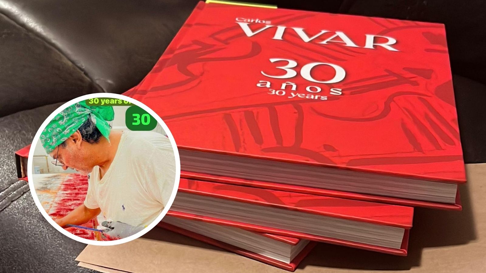 Carlos Vivar con su libro “30 años” se presentará en el Museo MAQRO.