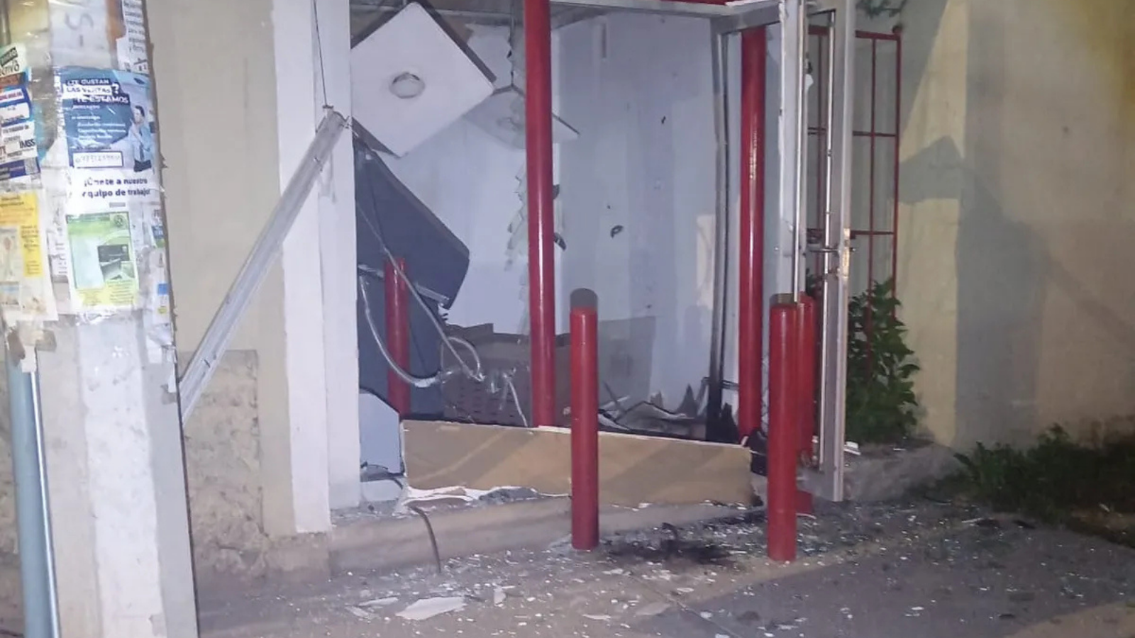 Explosión en cajero Banorte de Tulancingo