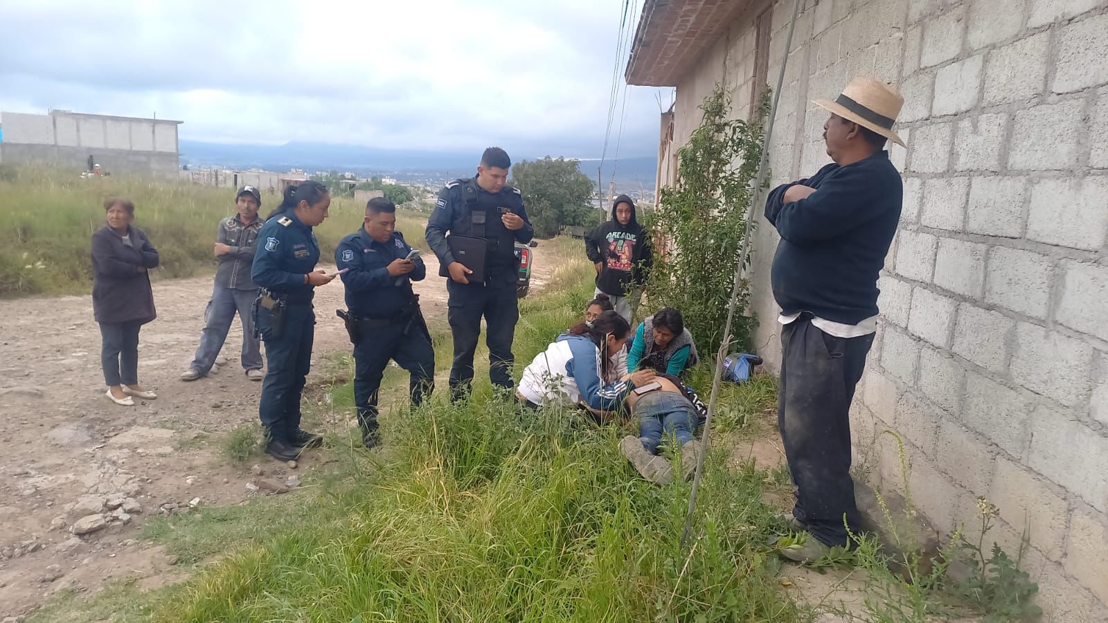 Investigan muerte de hombre por disparo en Tulancingo