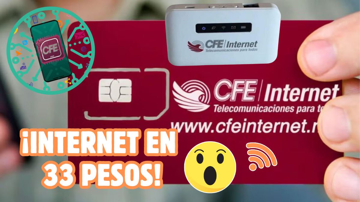 Internet de la CFE desde 33 PESOS al mes: Cómo contratar paso a paso el servicio