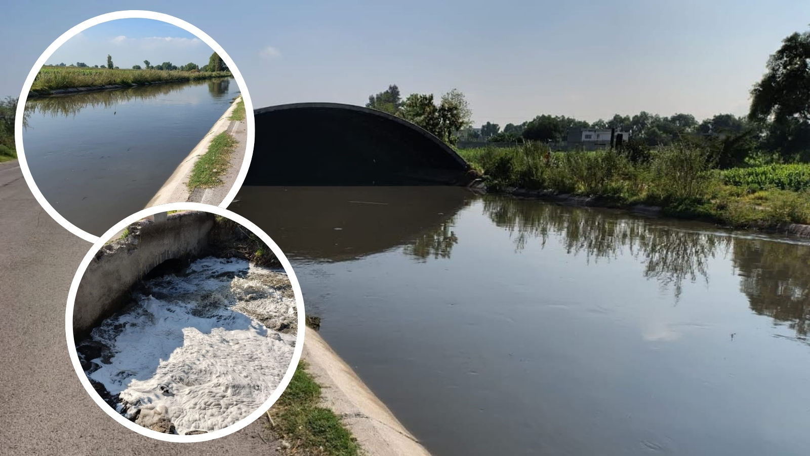 Intensas lluvias elevan caudal del río Tula y río Salado en Hidalgo