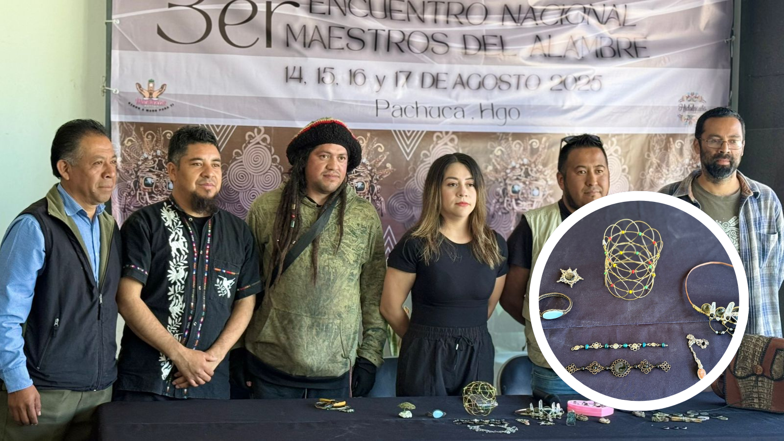 Llega a Pachuca el Tercer Encuentro Nacional de Maestros del Alambre