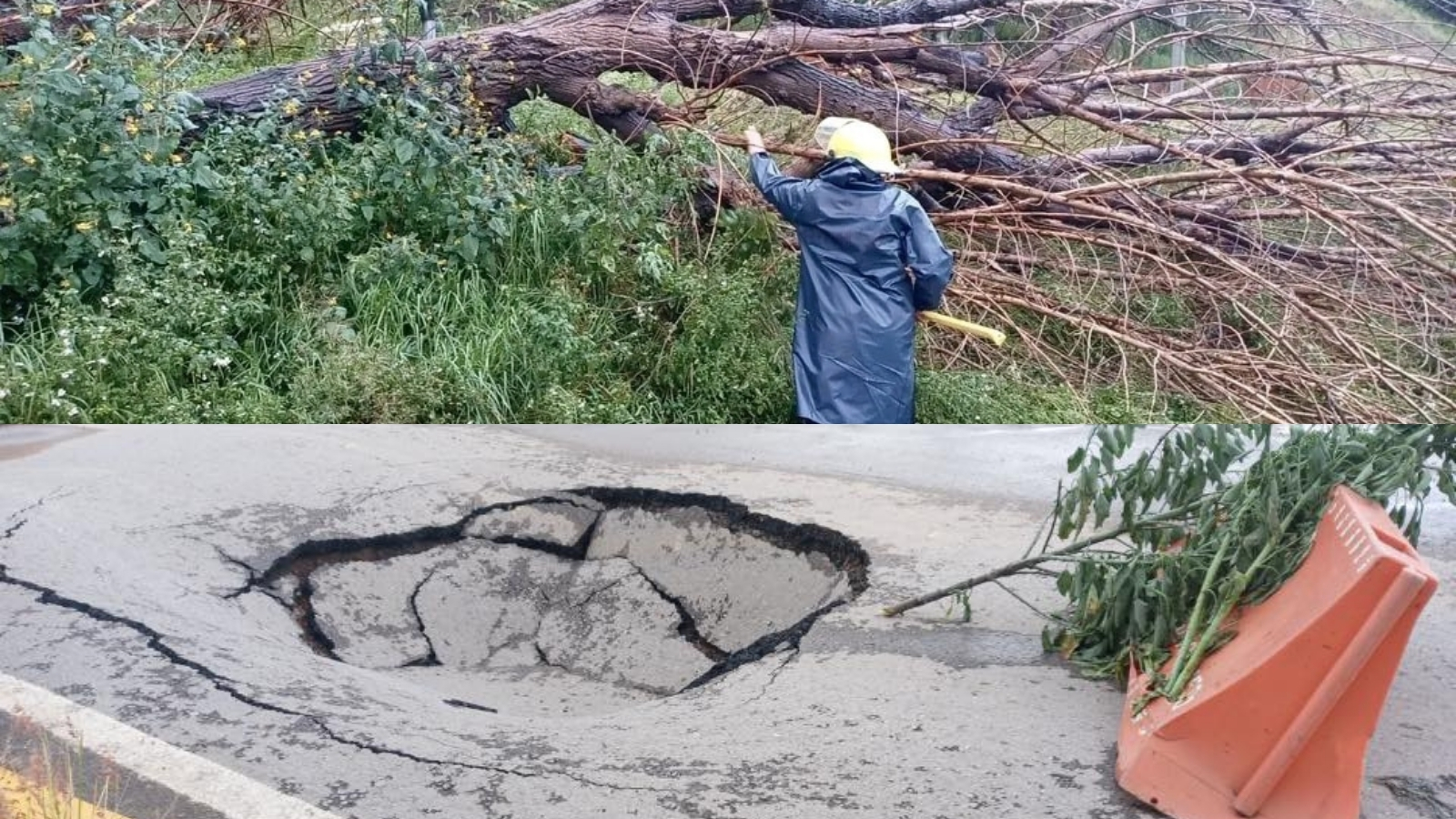Lluvias intensas causan daños en Mineral de la Reforma y Pachuca