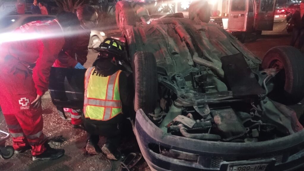 Persecución en Mineral de la Reforma deja dos heridos y dos menores detenidos Foto: Cortesía