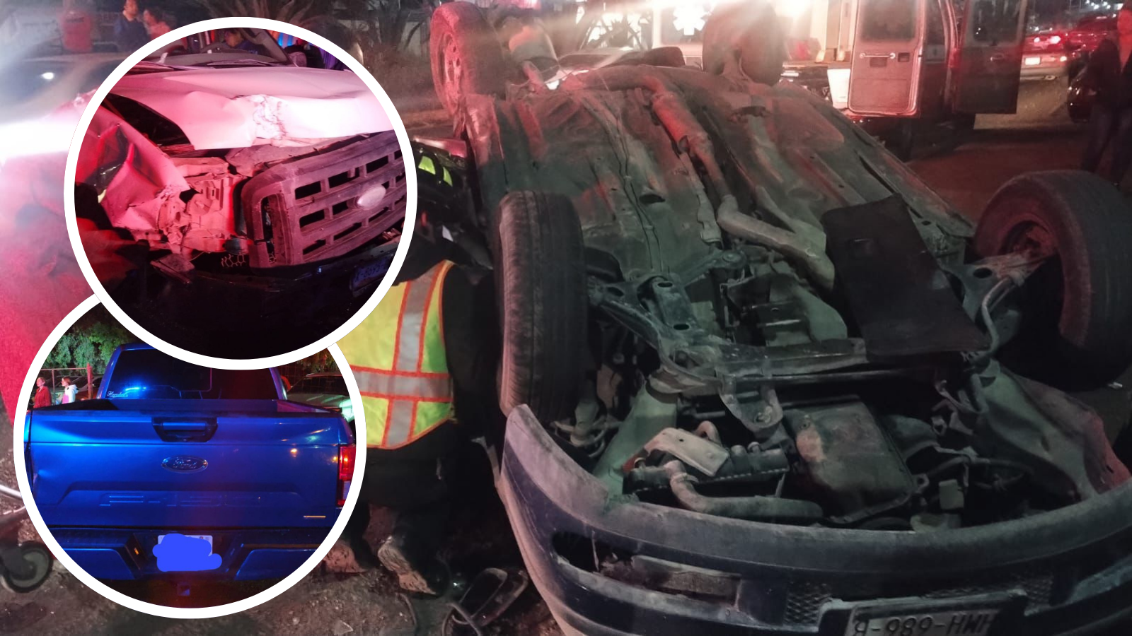 Persecución en Mineral de la Reforma termina en accidente