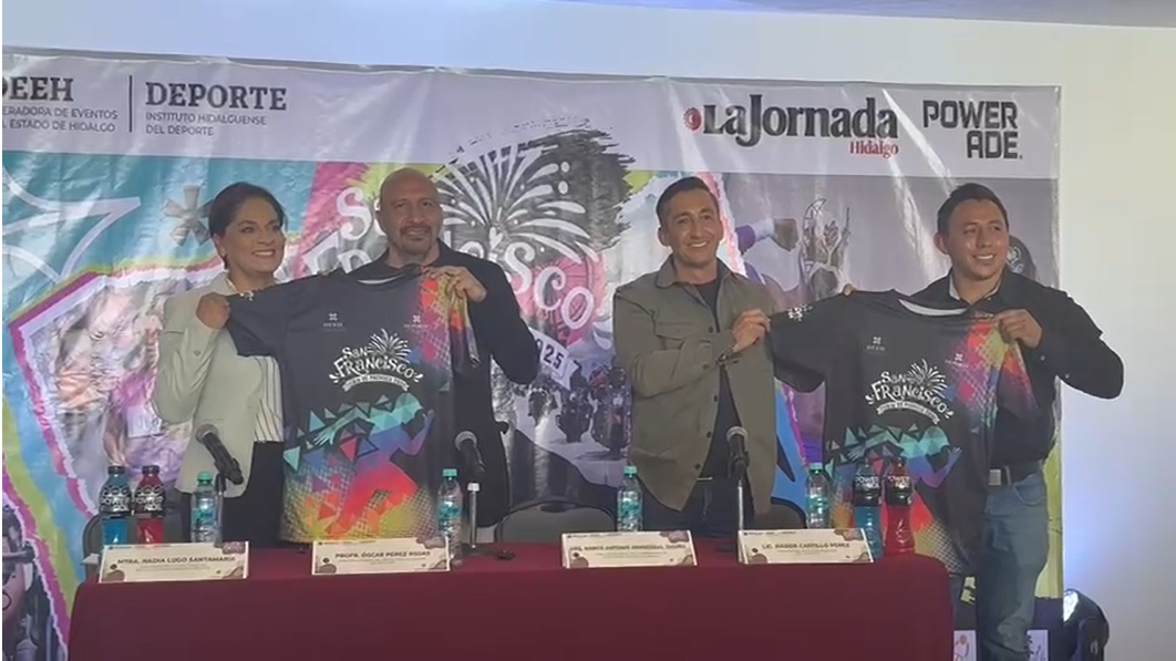 Presentan la Agenda Deportiva de la Feria San Francisco Pachuca 2025