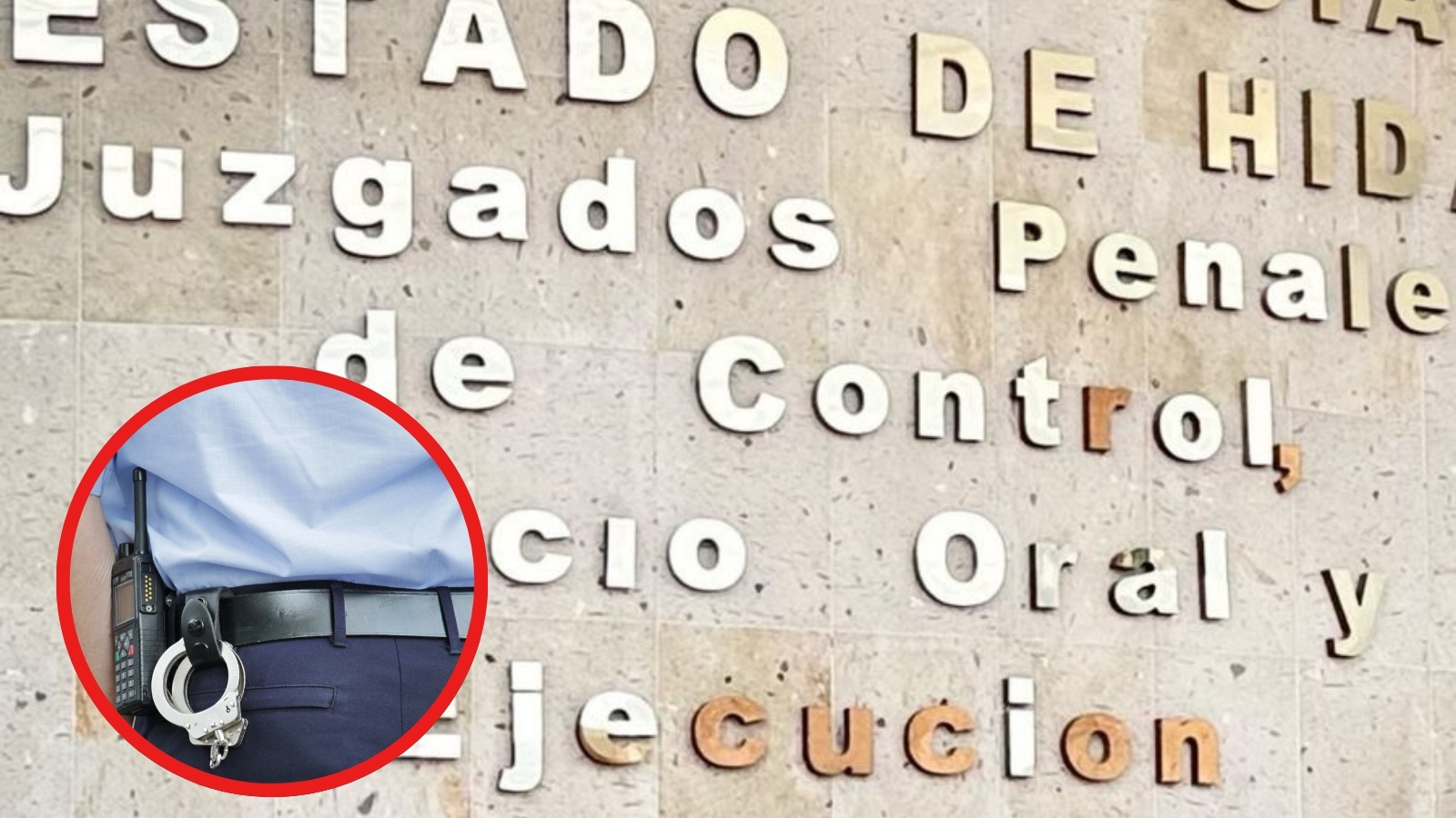 Prisión preventiva para policía tras muerte de compañero en Pachuca