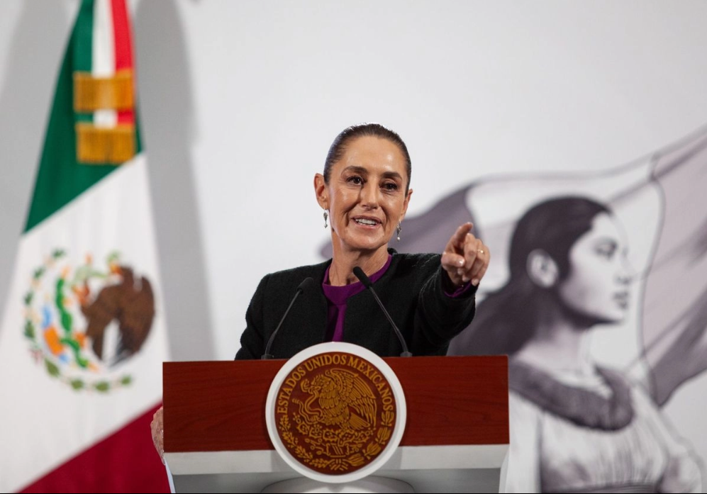 Conferencia de la presidenta de México Claudia Sheinbaum