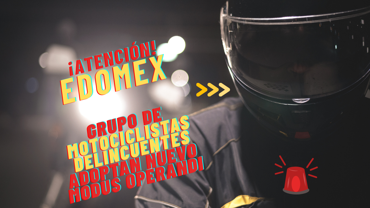 VIDEO exhibe a pandilla de motociclistas que roba con violencia en Edomex