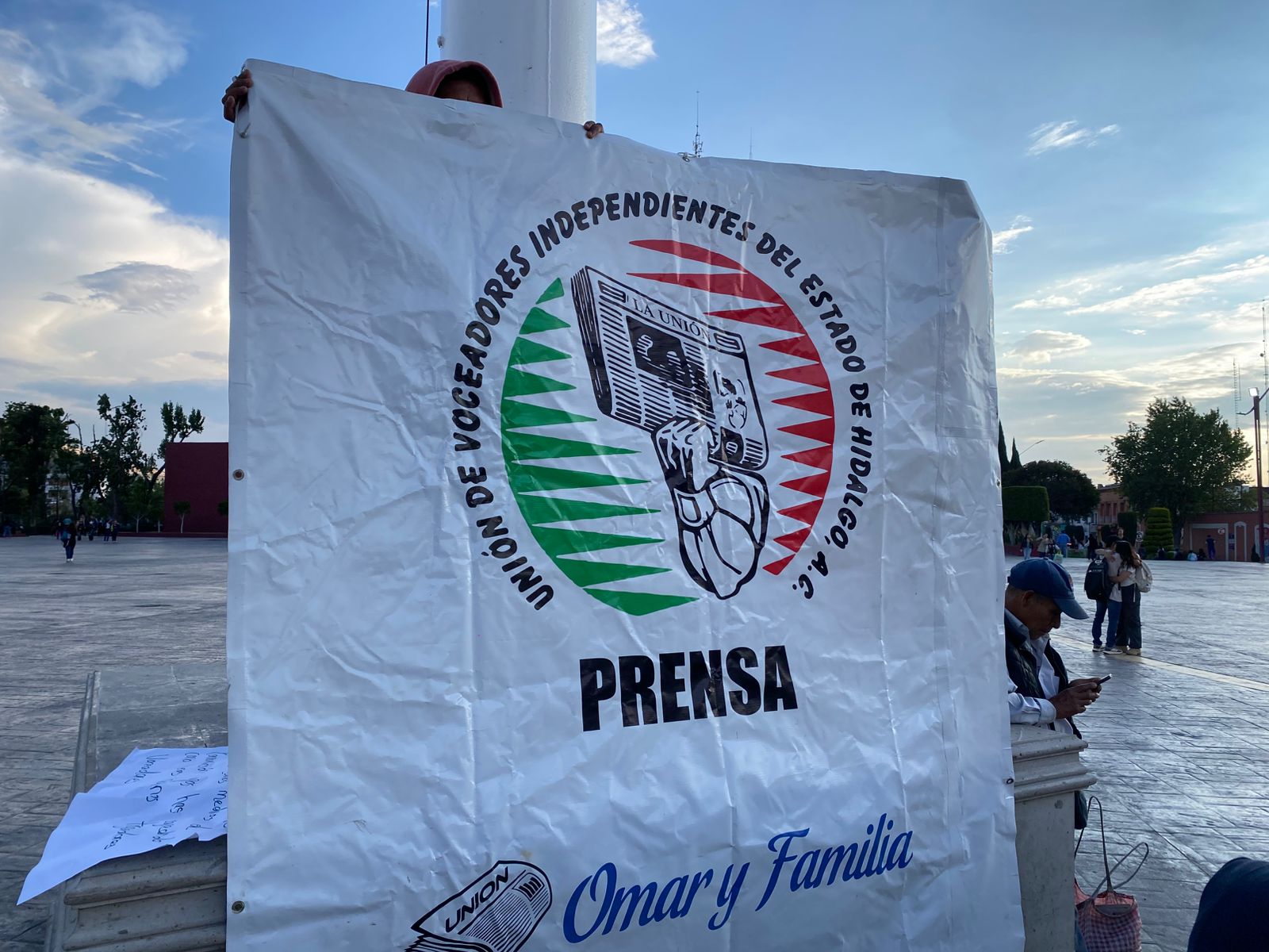 Voceadores exigen destitución de director de Comercio y Abasto en Pachuca