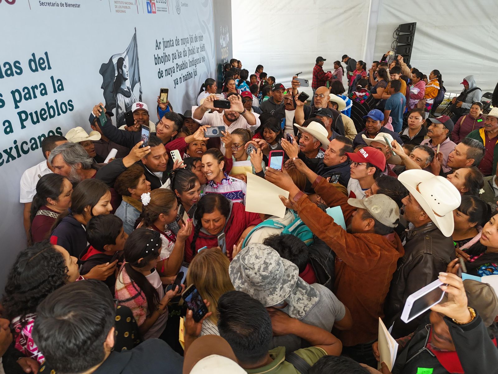 FAISPIAM: Sheinbaum entrega recursos a pueblos indígenas