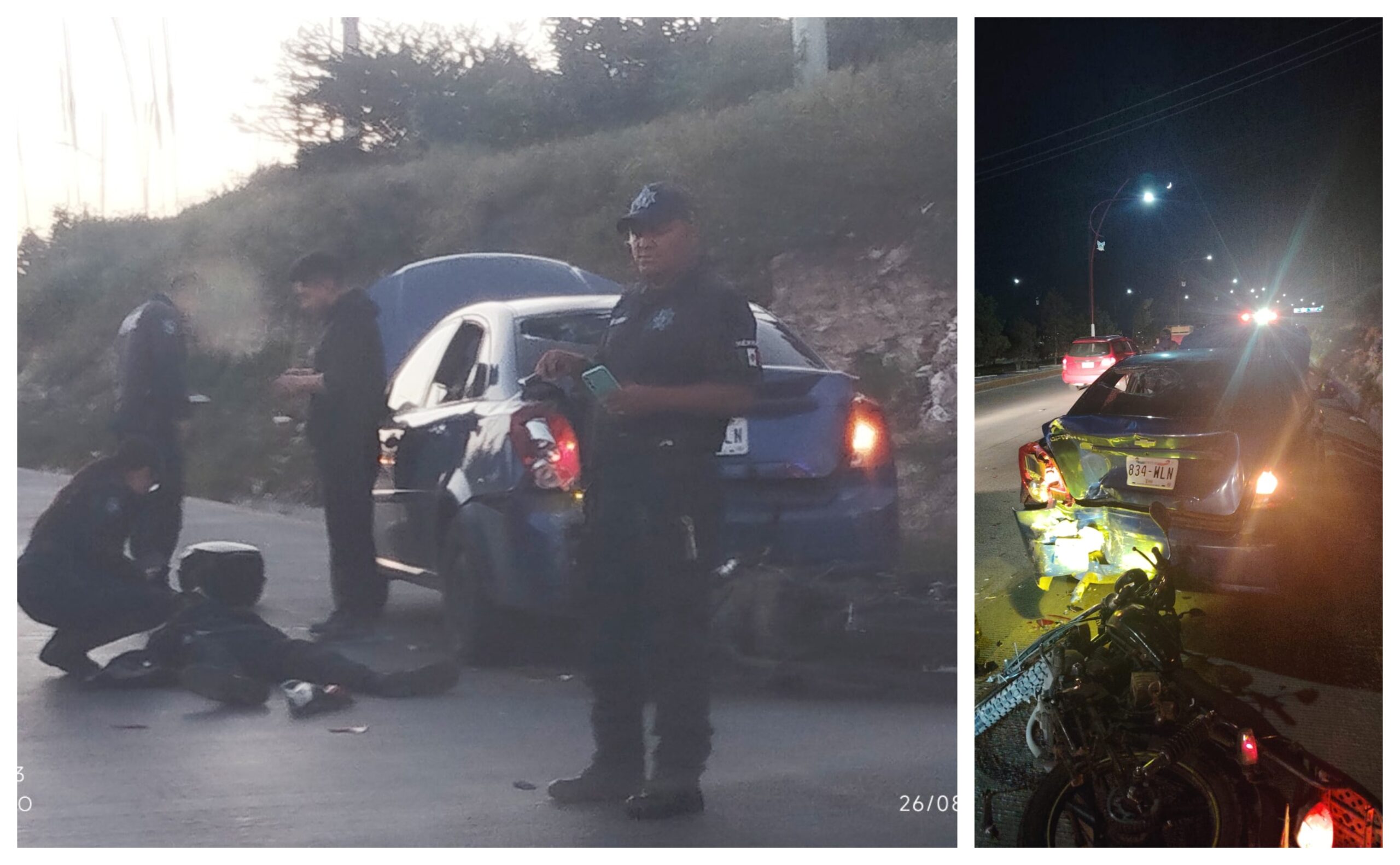 Pachuca: accidente en el bulevar Colosio colapsa la vía rumbo a Actopan | VIDEO