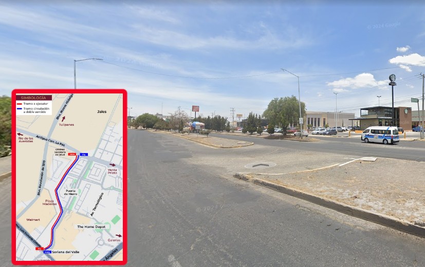 Pachuca: bulevar Nuevo Hidalgo será de doble sentido durante cuatro meses por obras