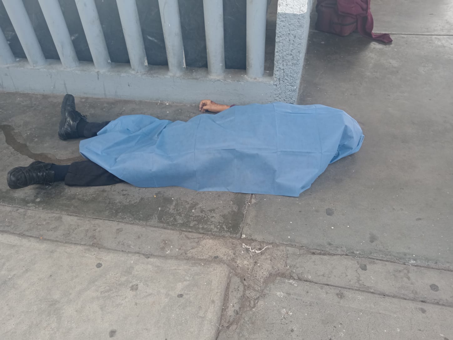 fallece hombre en la central de Tulancingo