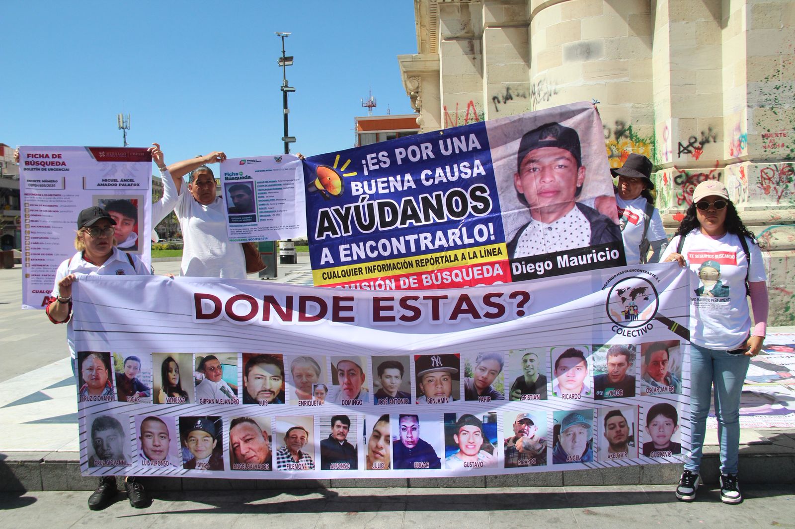 Familias exigen justicia en Día de Víctimas de Desaparición Forzada