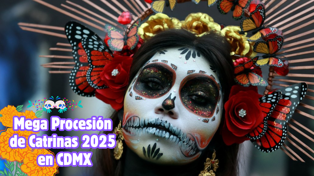 Mega Procesión de Catrinas 2025 en CDMX: fecha, ruta oficial y cómo unirte al desfile