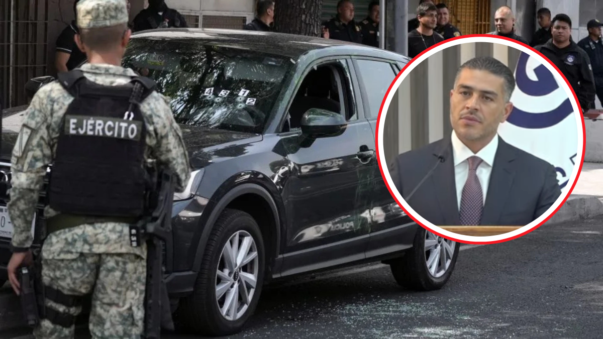 Persona que disparó contra colaboradores de Brugada sigue libre, confirma Harfuch 