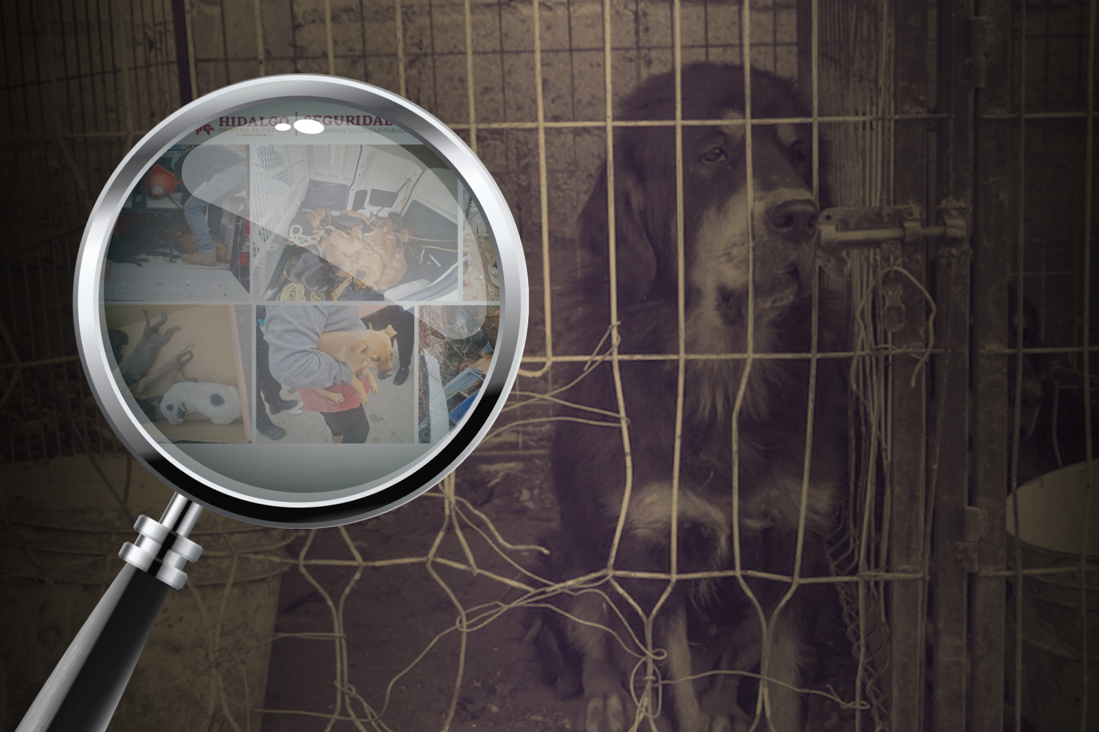 ¡Rescatan 29 perritos en condiciones críticas! Así fue su liberación