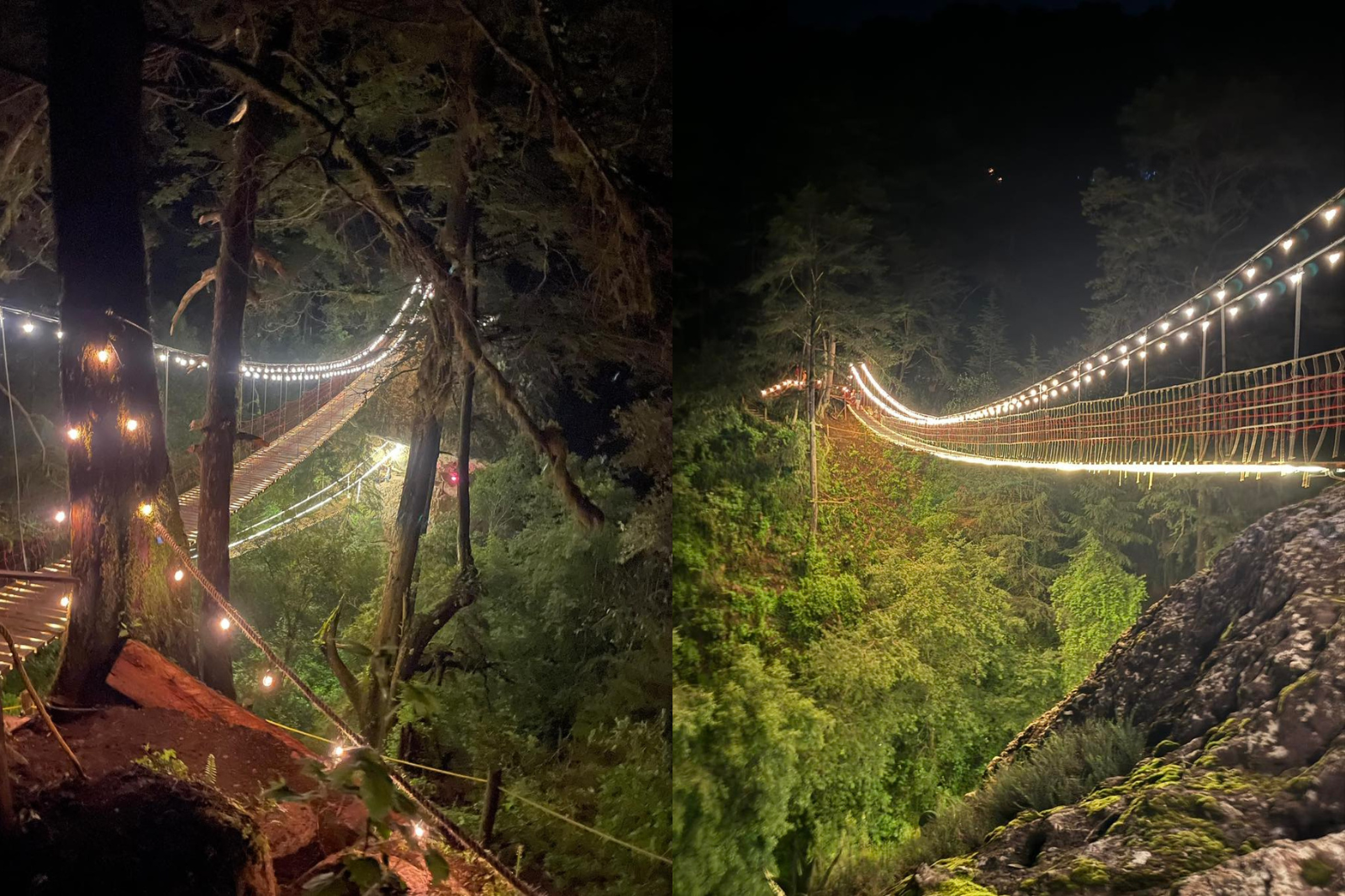 Guía para visitar los Puentes Iluminados en Mineral del Chico