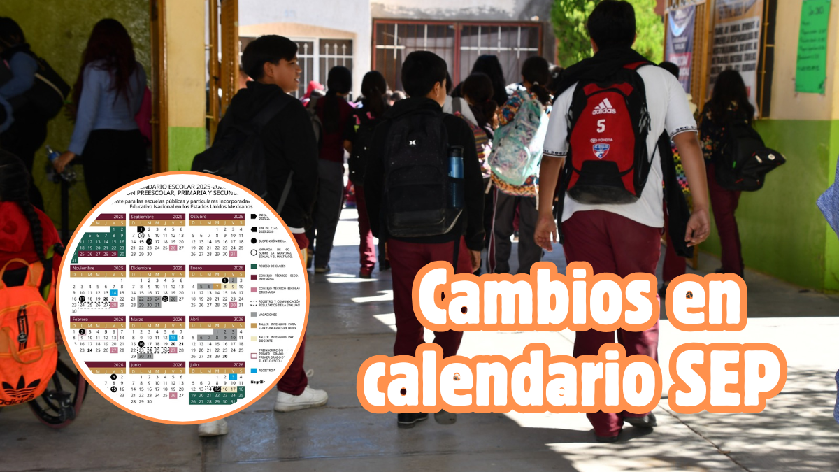 ¡Atención! SEP retrasa el regreso a clases para el Ciclo Escolar 2025-2026