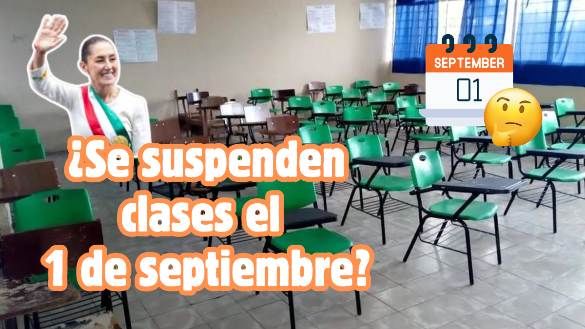 SEP confirma si habrá clases el 1 de septiembre por informe de Claudia Sheinbaum