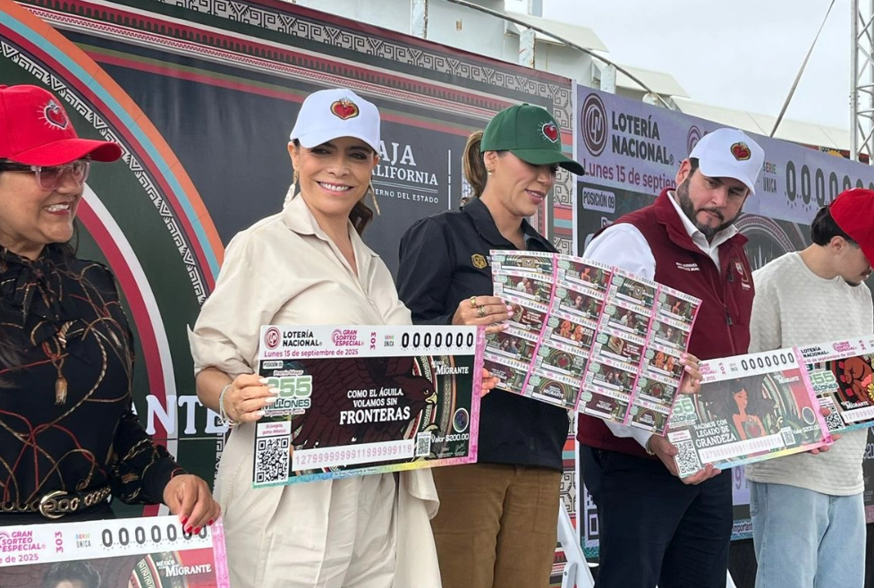 Anuncia Lotería Nacional sorteo especial para apoyar a migrantes mexicanos en EU