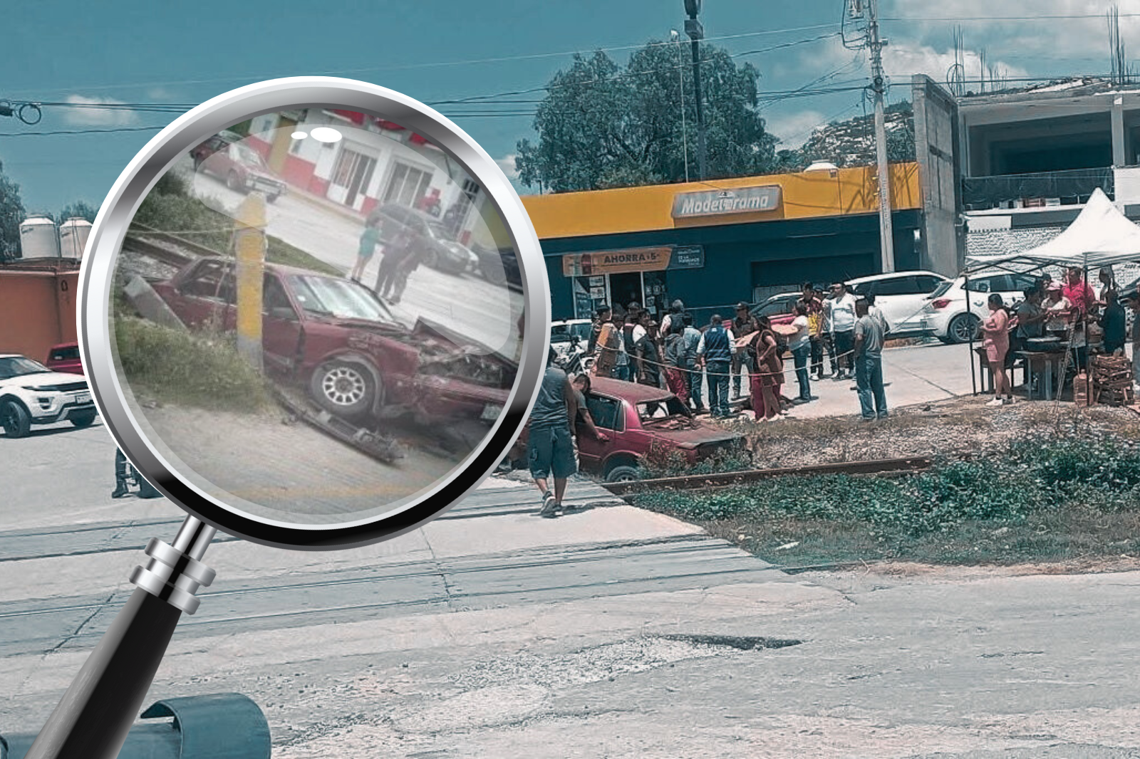 Tren choca con auto en Atotonilco de Tula: ¿cuántos lesionados hay?