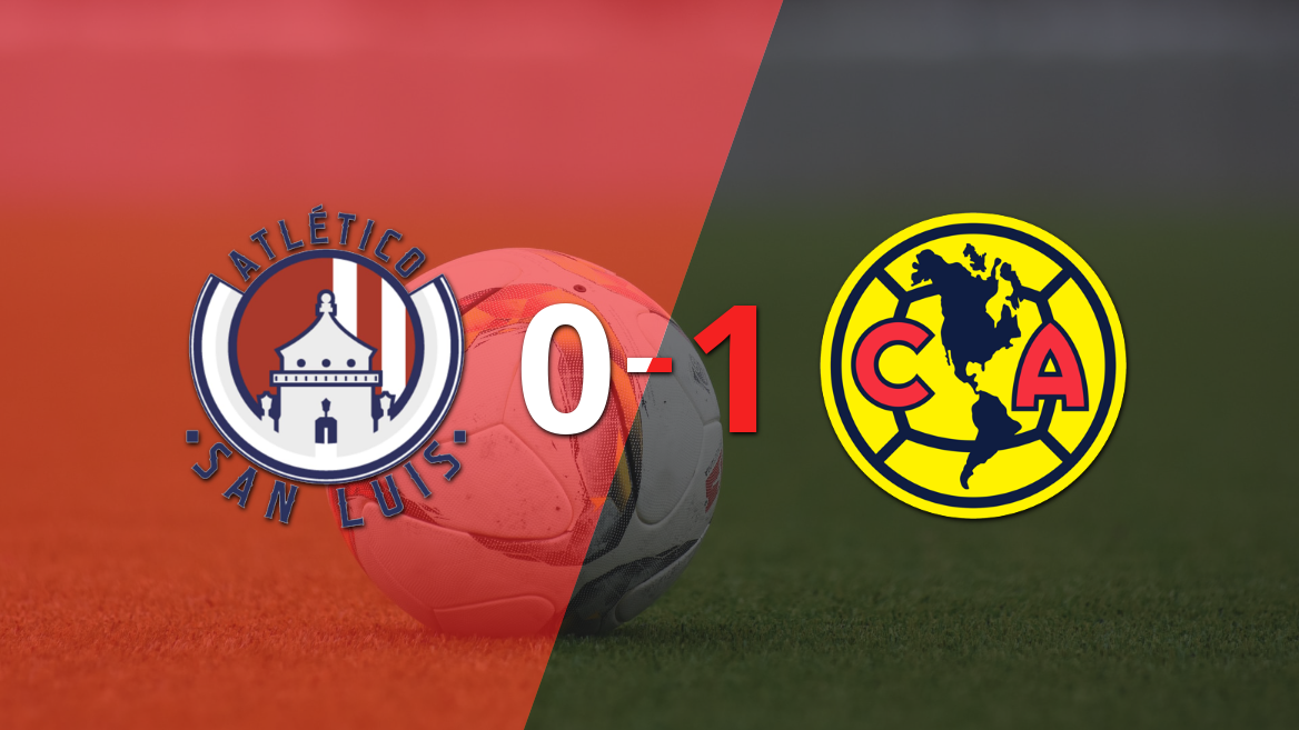 Con gol agónico, Club América se quedó con la victoria 1-0 ante Atl. de San Luis en el estadio Alfonso Lastras Ramírez