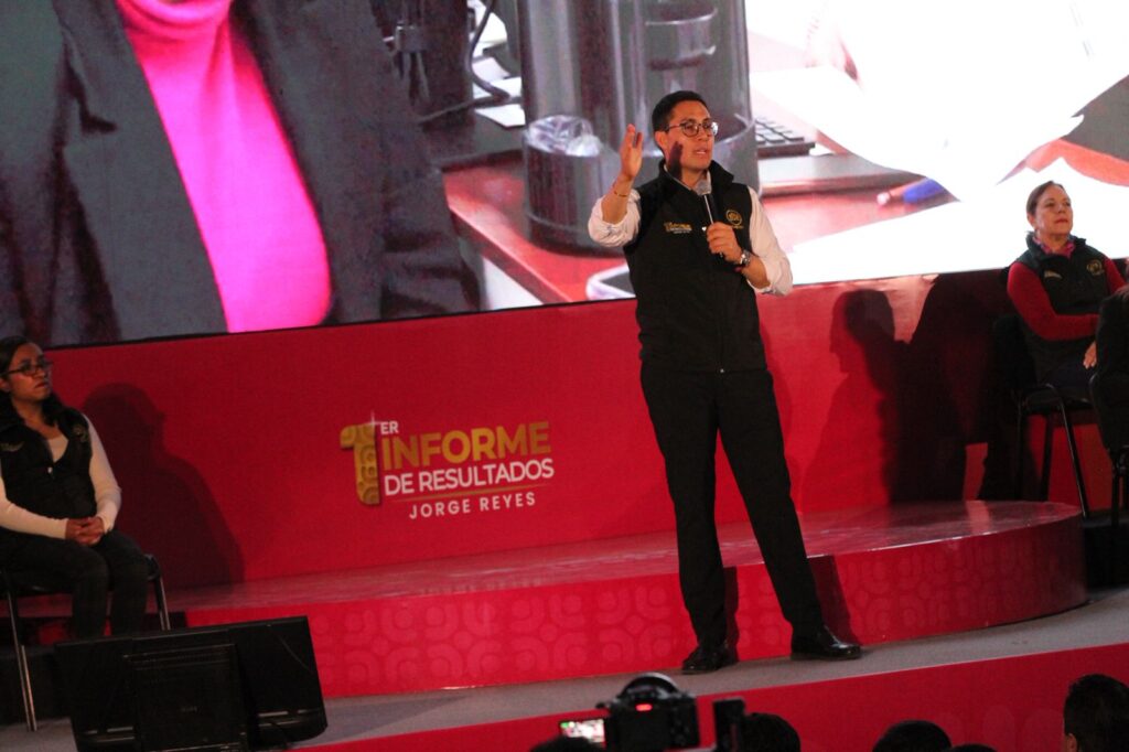 Jorge Reyes primer informe