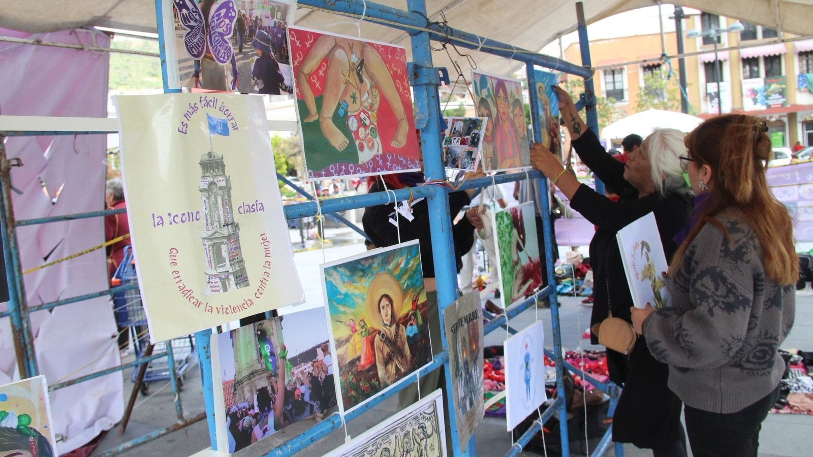 “Aborta la Patria”: arte y protesta feminista en el Día de Acción Global por el Aborto