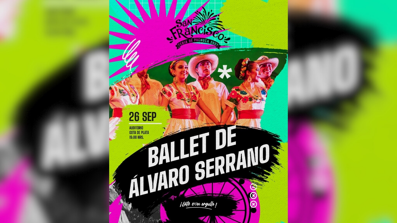 Ballet Folklórico de Hidalgo abre la Feria de San Francisco con espectáculo de aniversario