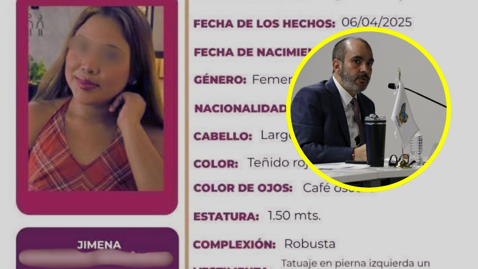 Caso Jimena: PGJEH detalla cómo fue localizada en fosa clandestina en Veracruz