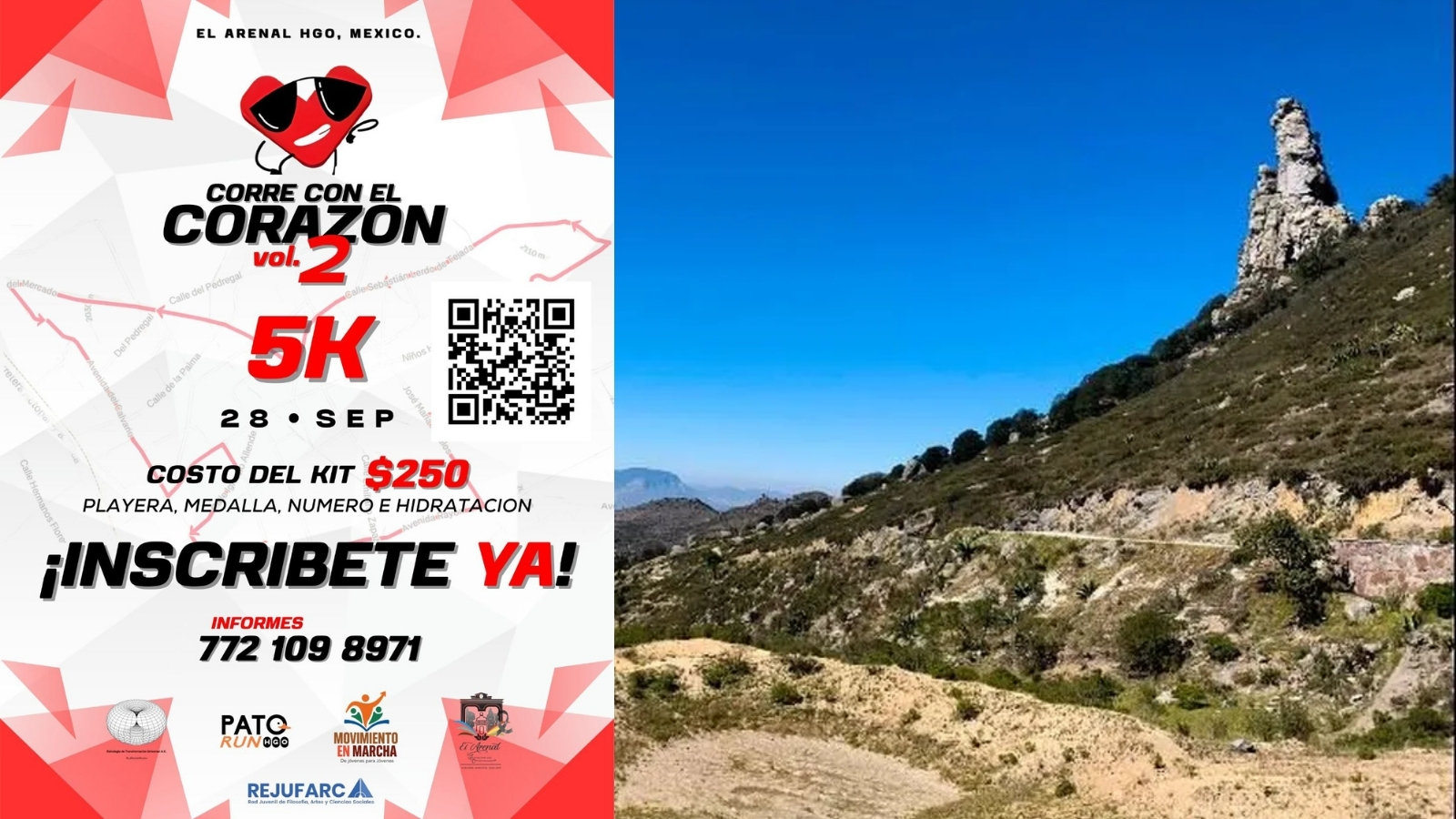 “Corre con el corazón”: Segunda edición de la carrera atlética en El Arenal