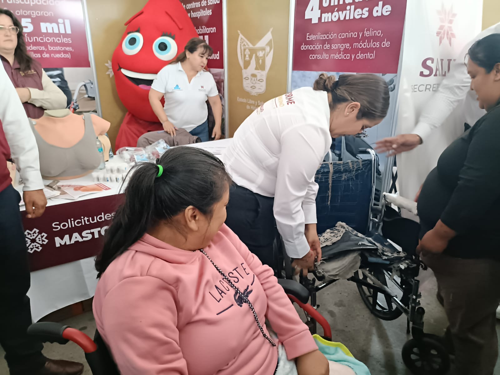 Apoyo directo: así entregan las sillas de ruedas en Hidalgo