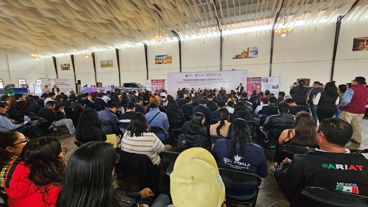 Feria del Empleo 2025 en Zempoala ofrece 450 vacantes para fortalecer economía y empleo local