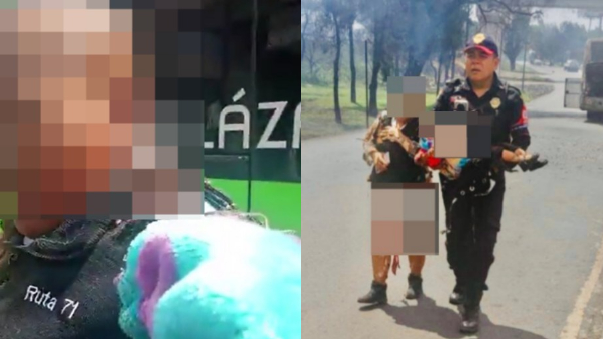 “La ropa seguía quemándose”: policía narra cómo rescató a una niña tras explosión de pipa en Iztapalapa