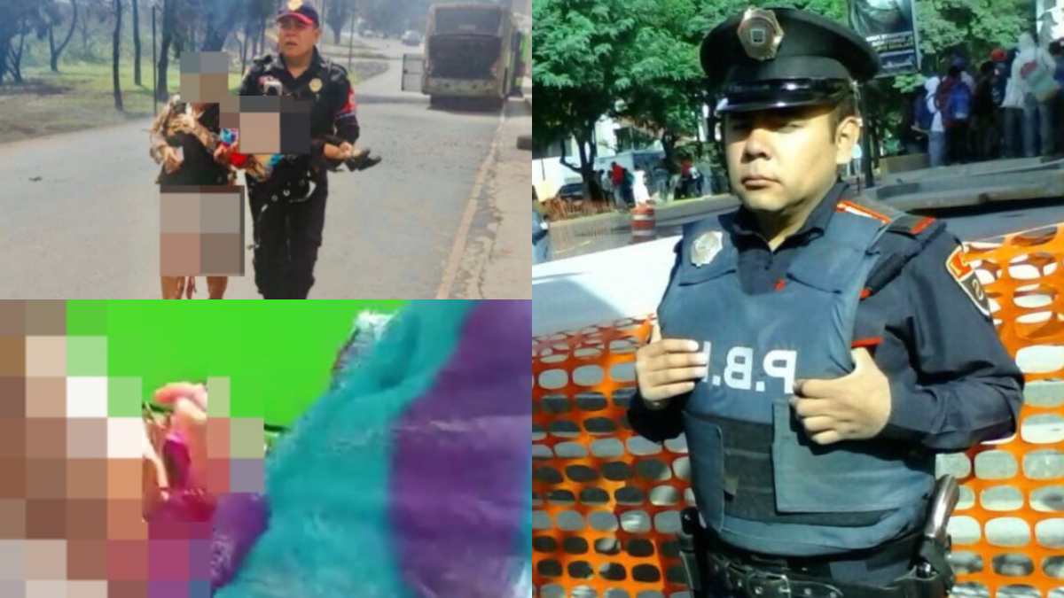 Un héroe en dos momentos: primero devolvió 42 mil pesos en Polanco y ahora salvó a una niña en la tragedia de Iztapalapa.