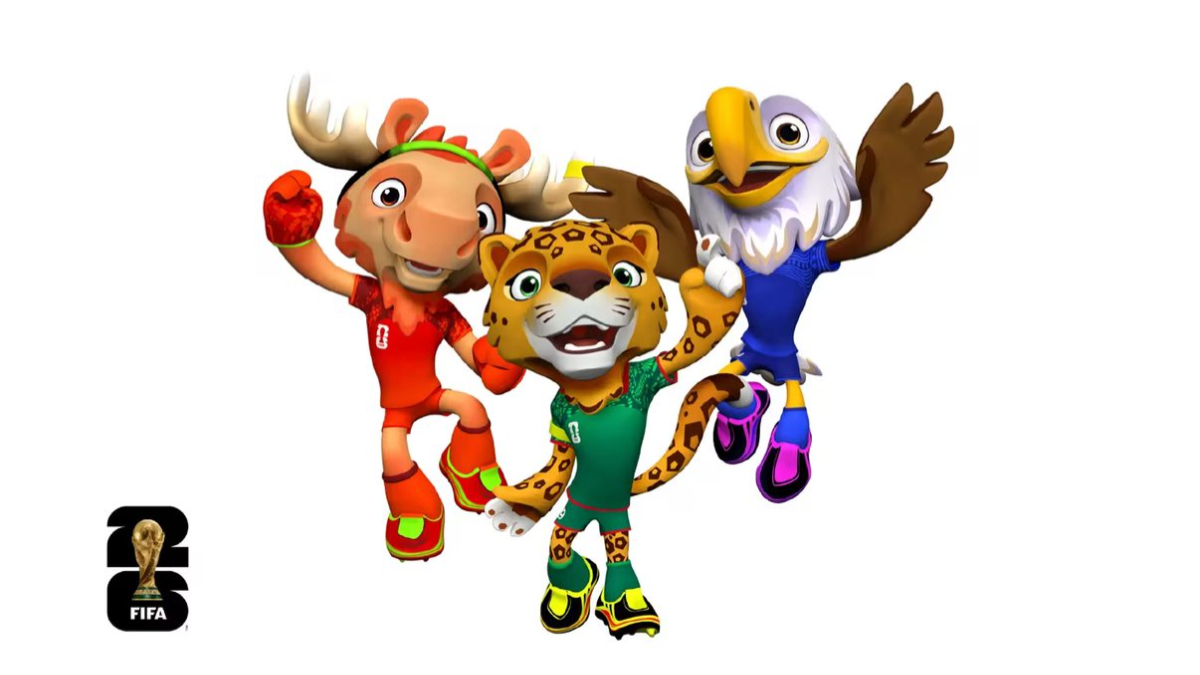 VIDEO: FIFA presenta a Zayu, Clutch y Maple, las mascotas del Mundial 2026