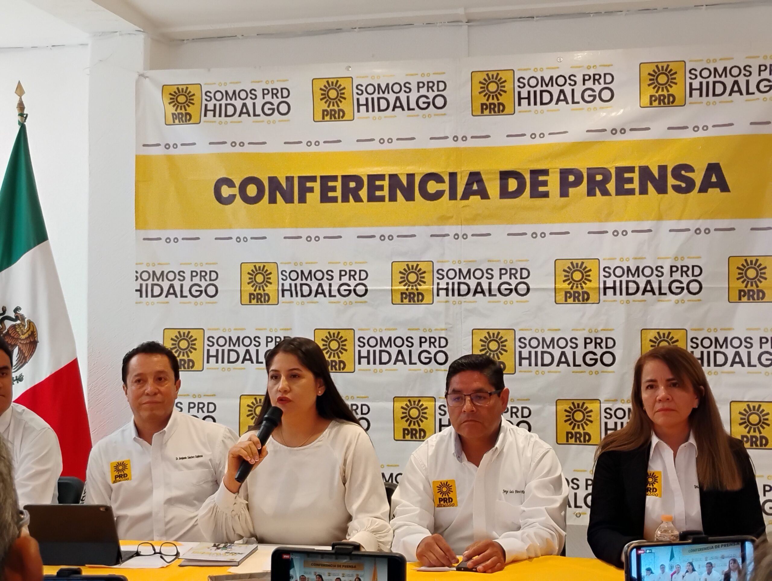 PRD Hidalgo busca fortalecer comités rumbo a las elecciones de 2027