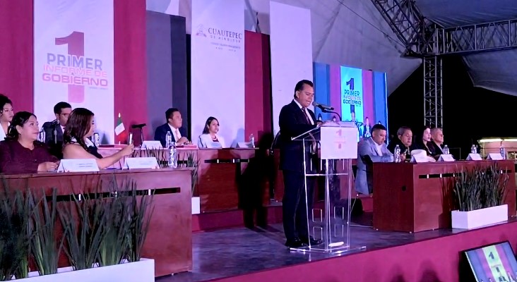 Primer informe en Cuautepec: Araus exhibe deuda millonaria que dejó antecesor