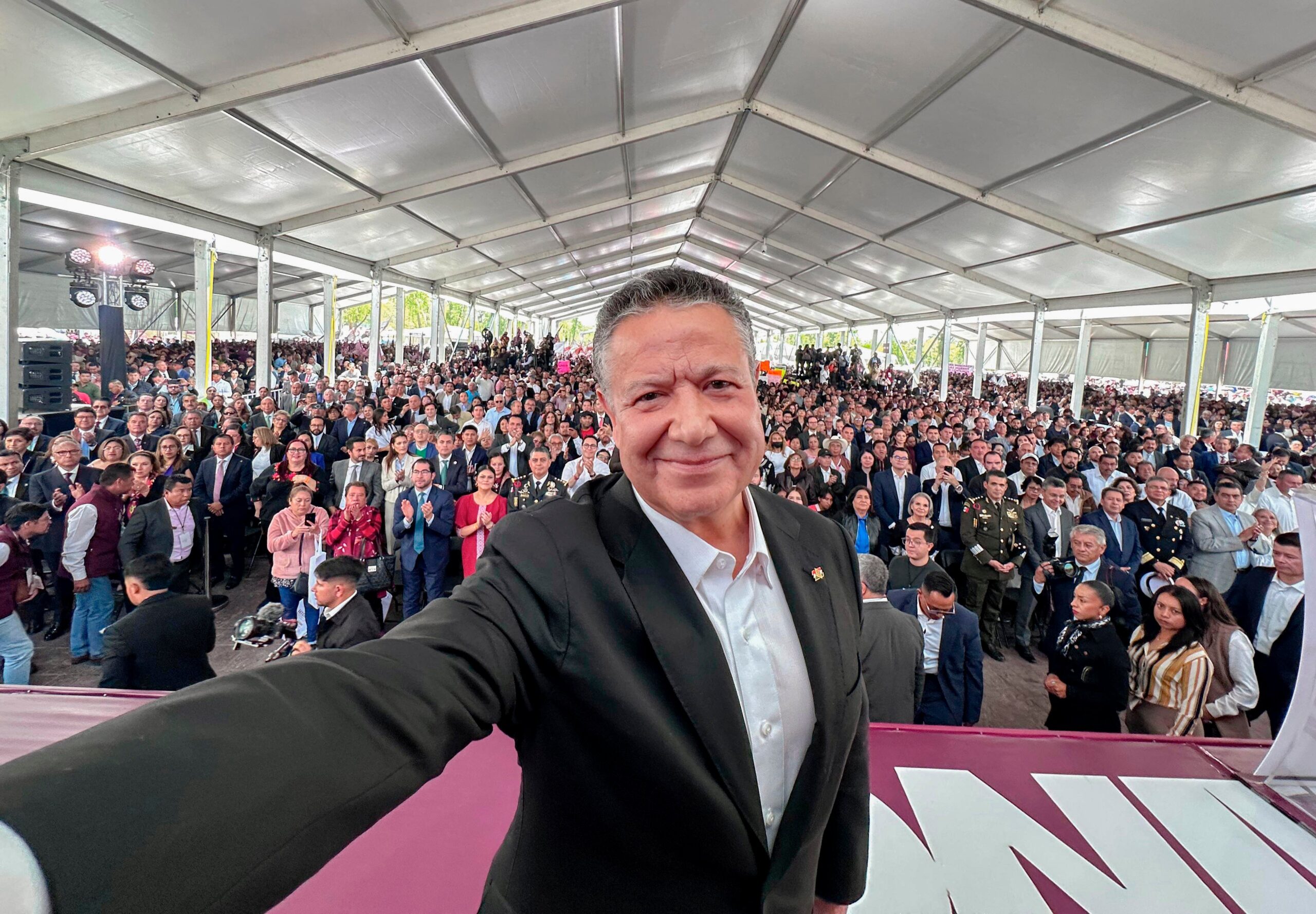 Tercer Informe: reconoce Menchaca que falta mucho por hacer; “hoy tengo más fuerza y experiencia”