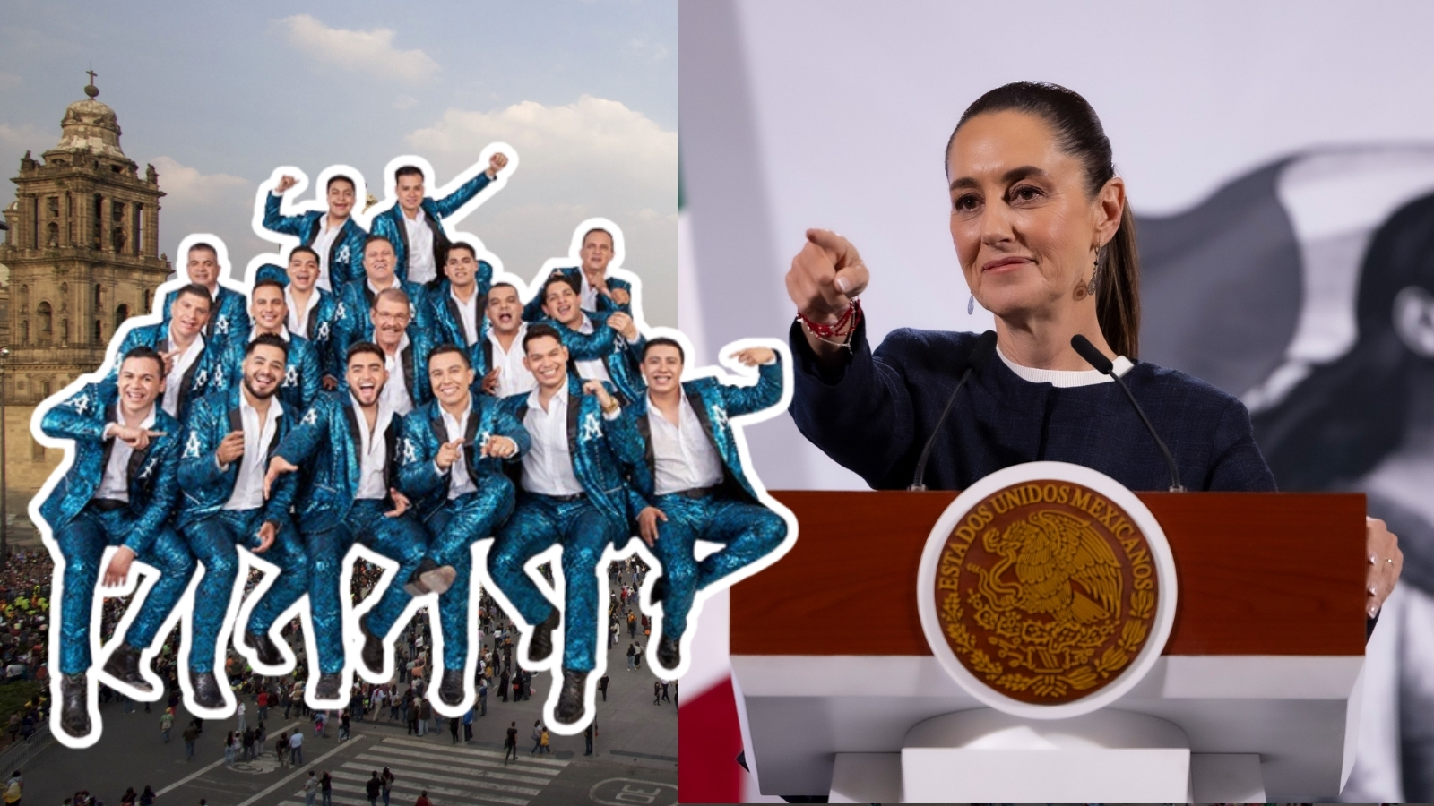La Arrolladora Banda El Limón dará concierto en el Zócalo