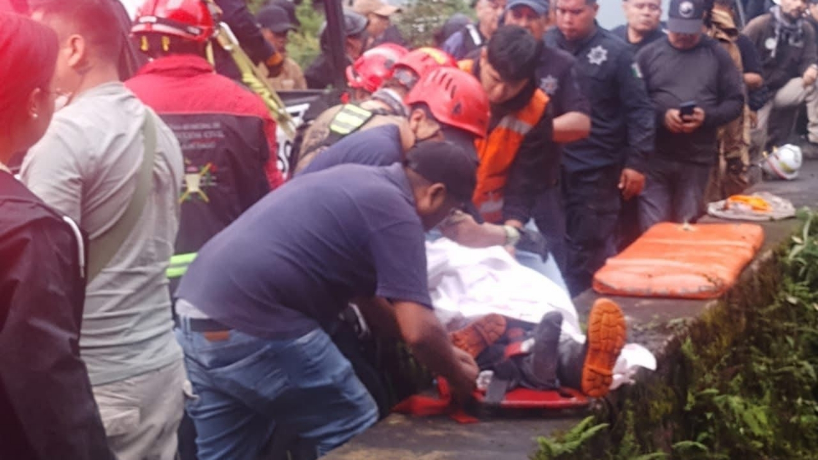 Muere rescatista en Tenango de Doria durante operativo de búsqueda