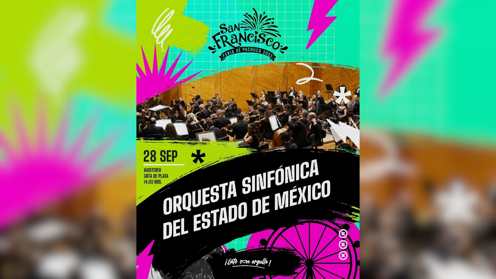 OSEM llega a la Feria Pachuca 2025; concierto gratuito con boleto de entrada