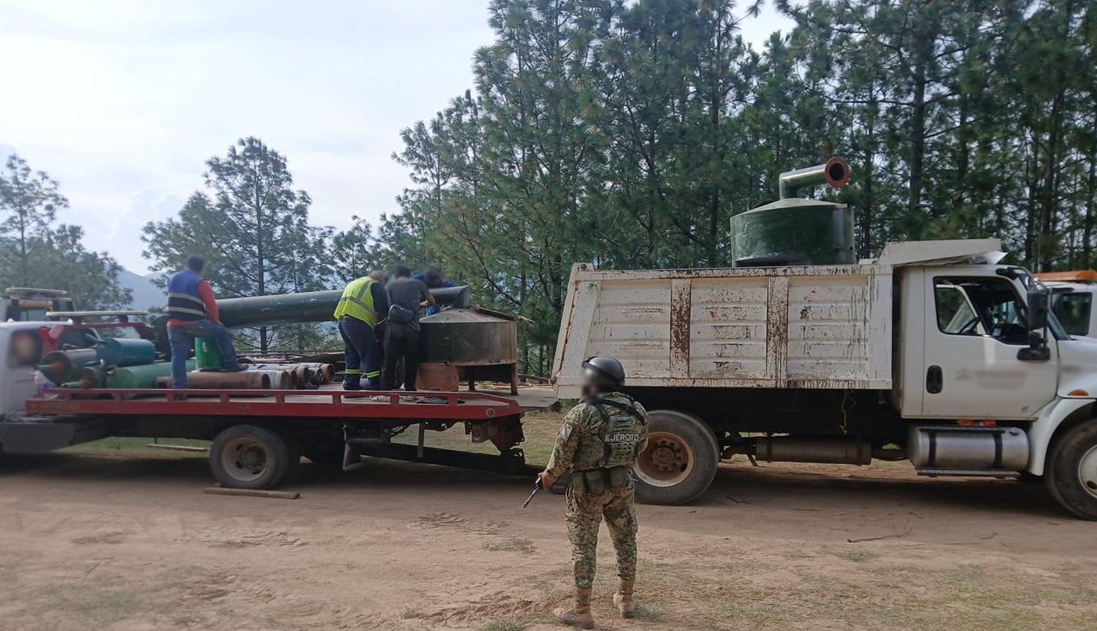 Operativos de seguridad aseguran hidrocarburos, armas y drogas en 14 estados