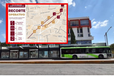 Cierre de vialidades en Pachuca este viernes por el Tercer Informe de Gobierno