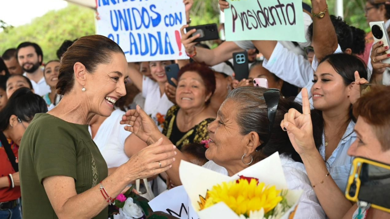 Sheinbaum en Quintana Roo: avances en programas sociales, salud y educación