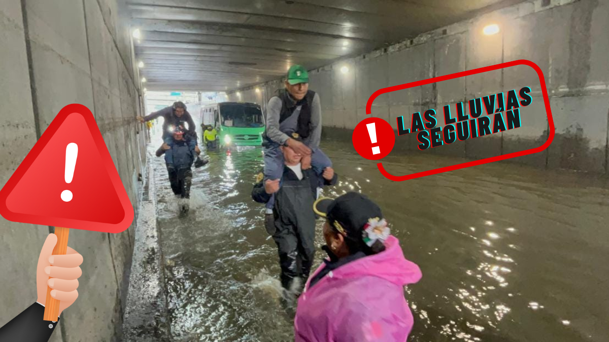 Activan alerta naranja y amarilla en CDMX por lluvias; Edomex también tendrá tormentas hasta esta FECHA