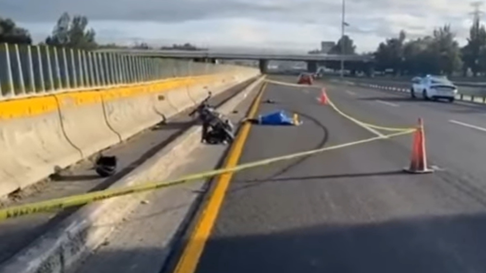 VIDEO | Motociclista pierde la vida en la México-Pachuca