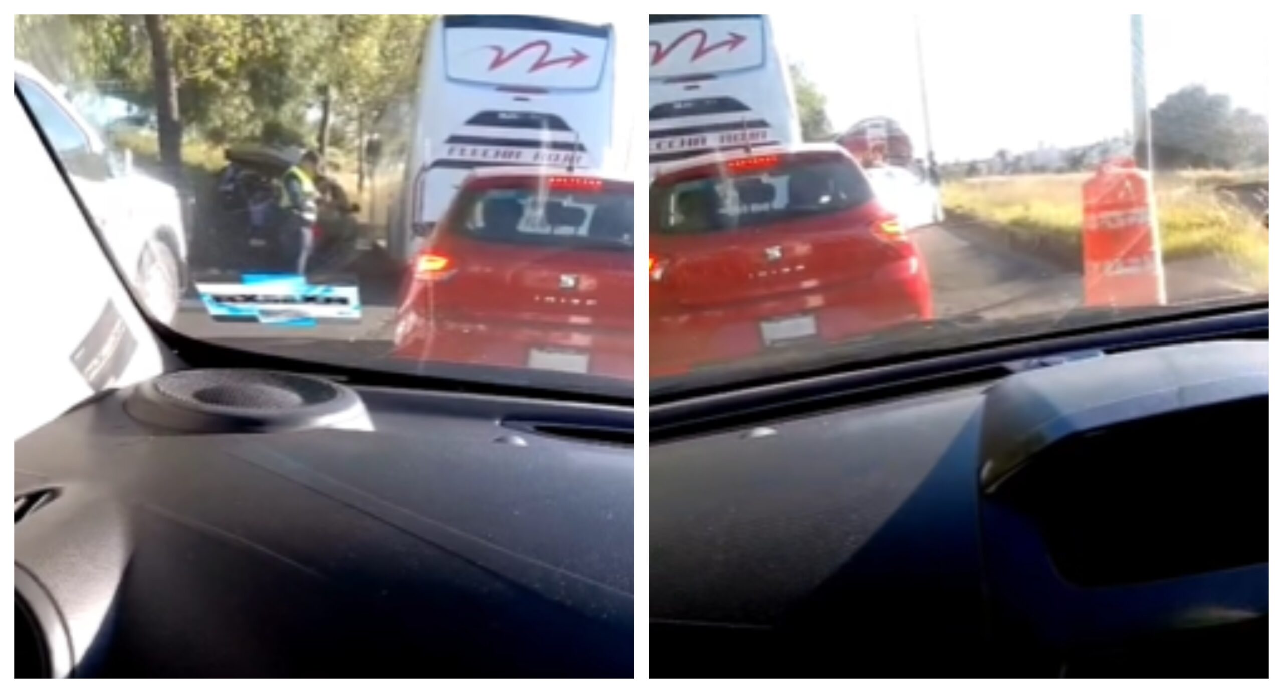 Accidente en bulevar Nuevo Hidalgo provoca caos vial rumbo al sur de Pachuca